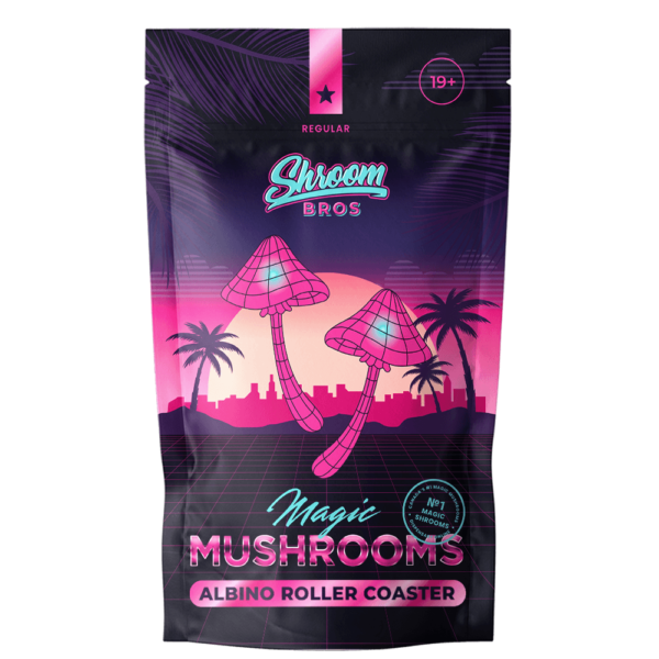 Albino Roller Coaster Magic Mushrooms