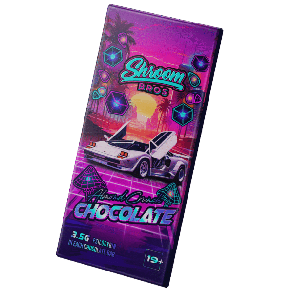 Almond Crunch Magic Mushroom Chocolate Bars (3.5gs each)