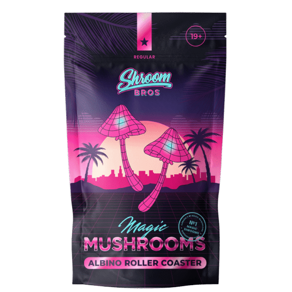 Albino Roller Coaster Magic Mushroom