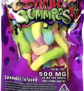 Dank Willy Wonka Worm Gummies 500mg Thc