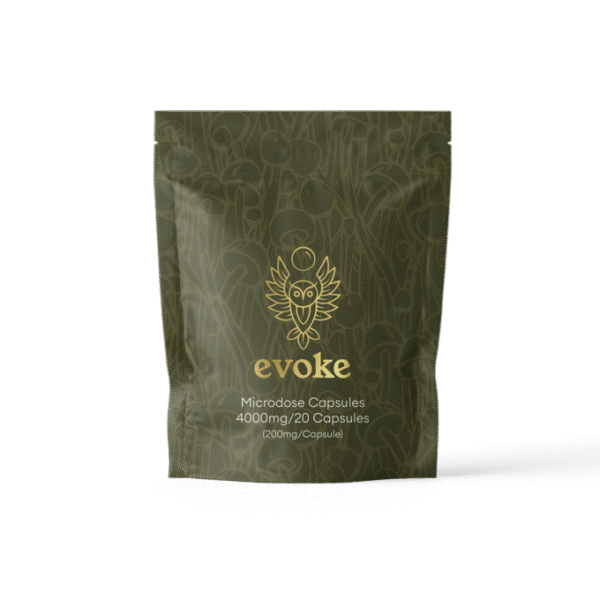 Evoke – Medicinal Mushrooms – Microdose Capsules - Image 2
