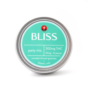 Bliss Edibles 300MG THC Gummies Party Mix