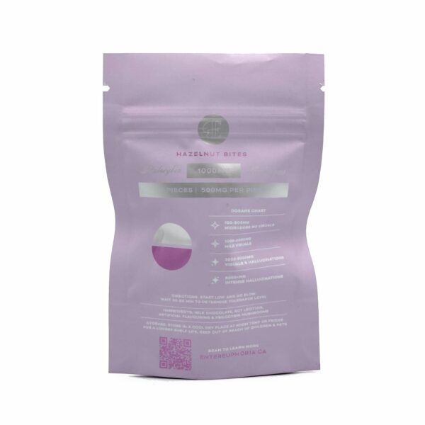 Euphoria Psychedelics – Hazelnut Bites 1000mg - Image 2