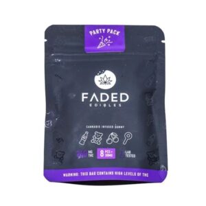 Faded Party Pack Gummies 240MG THC