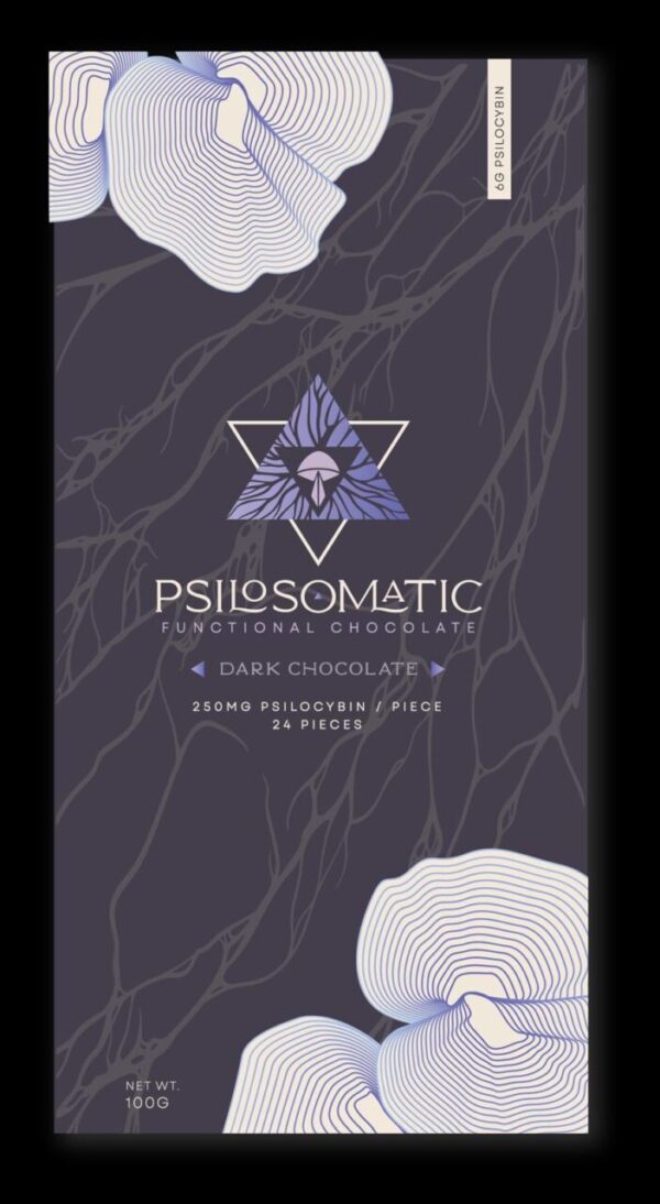 Psilosomatic Functional Chocolate – Dark Chocolate – 6000mg