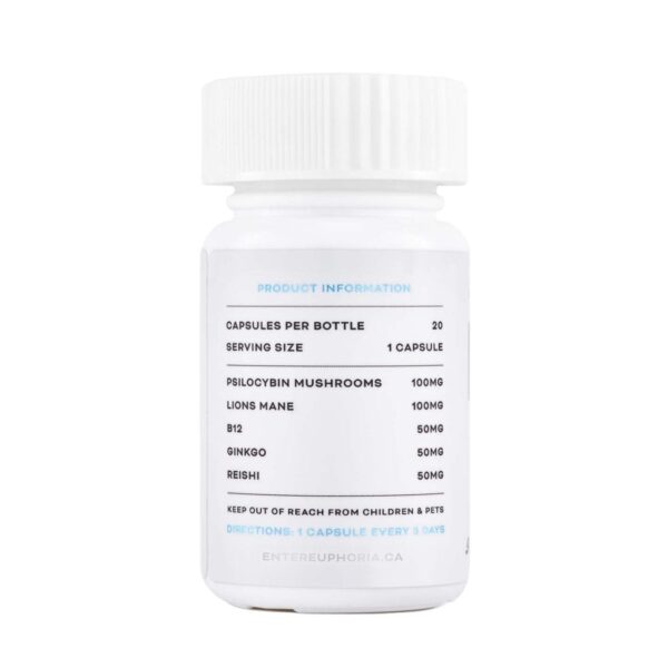 Euphoria Psychedelics – Micro Brain Capsules – (100mg X 20 Capsules) - Image 2