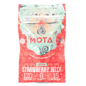 Mota Indica Strawberry Jelly 120mg THC