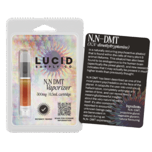 Lucid Supply Co. – N, N- DMT Vaporizer – 300mg/0.5mL Cartridge