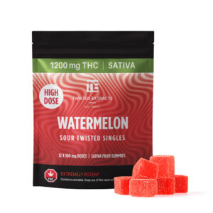 Twisted Extracts Watermelon High Dose Sativa (1200mg THC)
