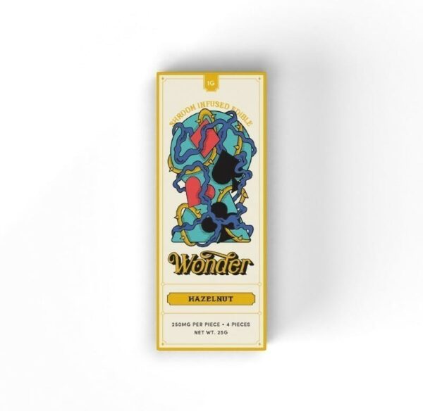 Wonder – Psilocybin Chocolate Bar – Hazelnut - Image 7