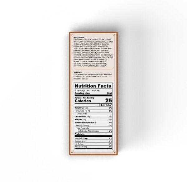 Wonder – Psilocybin Chocolate Bar – S’mores - Image 7