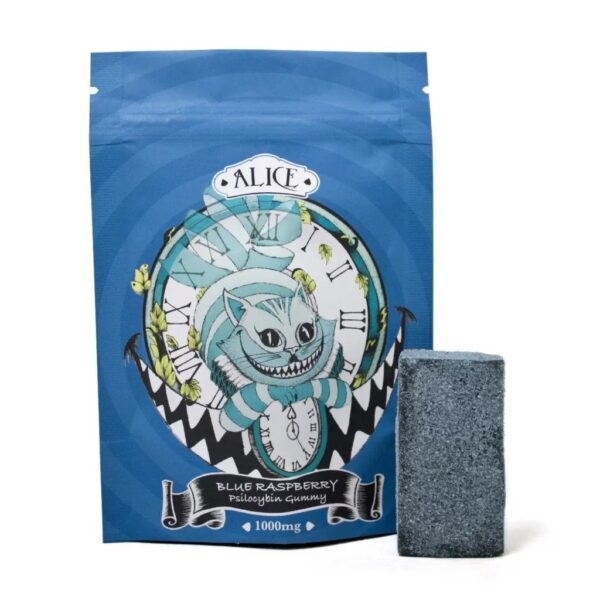Alice – Blue Raspberry Mushroom Gummy 1000mg