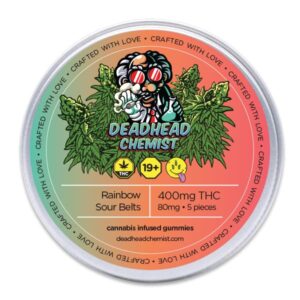 Deadhead Chemist 400MG THC Sour Belts