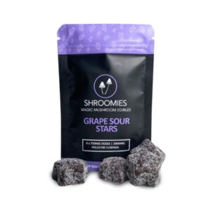 Shroomies Grape Sour Stars– 3000mg
