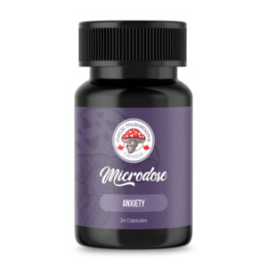 Anxiety Microdose Capsules (24) | Magic Mushrooms Canada