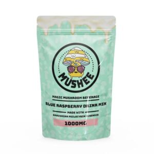 Magic Mushroom Blue Raspberry Drink Mix – 1000MG – Mushee