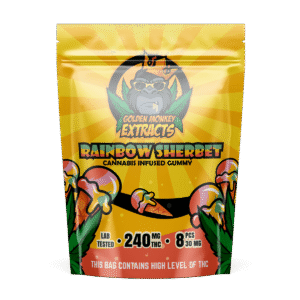 Golden Monkey Extracts Rainbow Sher 240MG THC