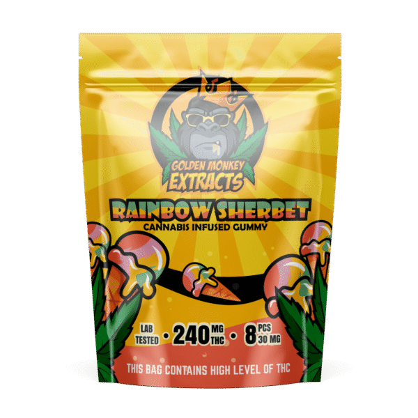 Golden Monkey Extracts Rainbow Sher 240MG THC