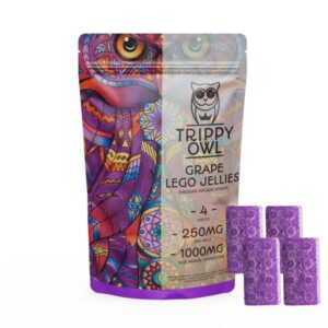 Grape Lego Jellies – 1000mg – Trippy Owl