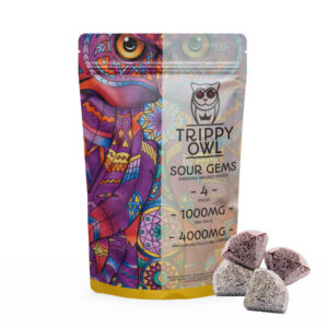 Assorted Sour Gems 4000mg – Trippy Owl
