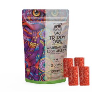 Watermelon Lego Jellies – 1000mg – Trippy Owl
